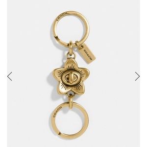 Coach valet keychain